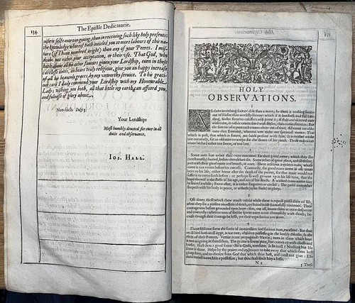 1624 Joseph Hall 'Holy Observations' Christian Sermons / Theology - Picture 3 of 11