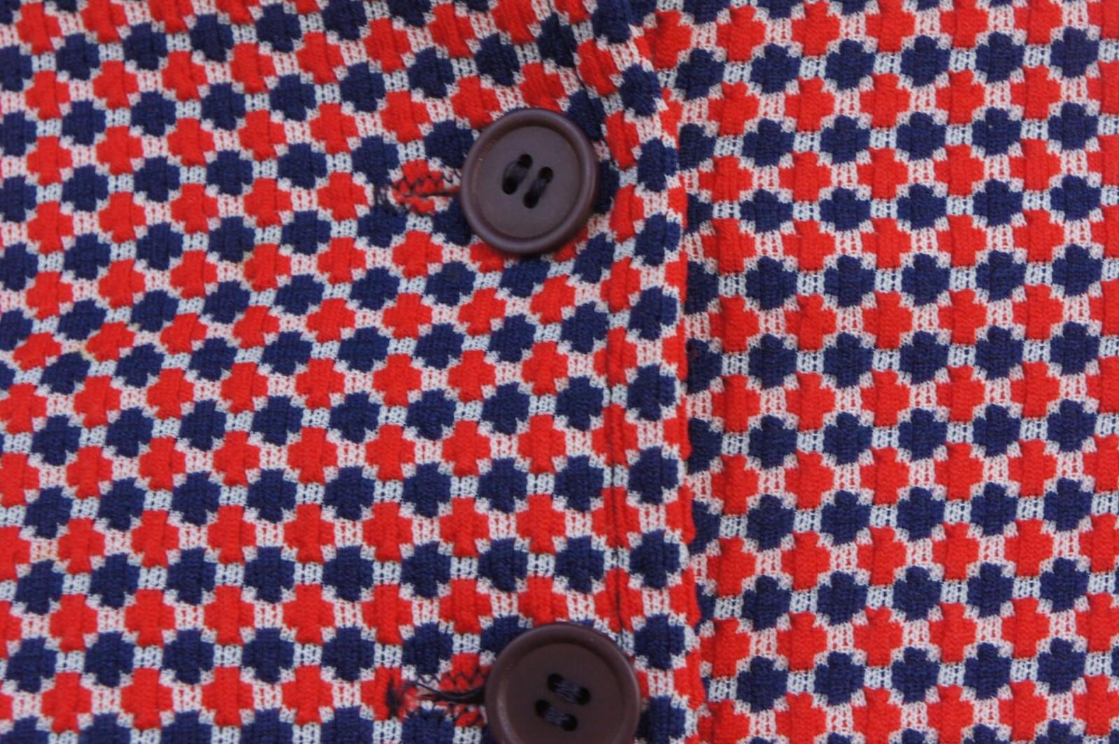 Button Down Knit Polyester Maxi Skirt - image 5