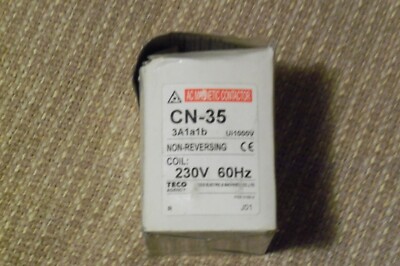 New TECO AC Contactor CN35, in box