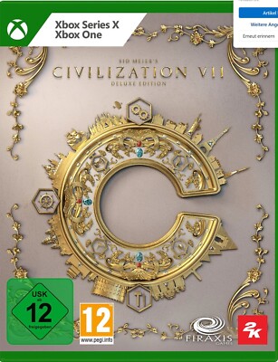 Sid Meier s Civilization VII Deluxe Edition Code per eMail (Xbox Live) Deutsch