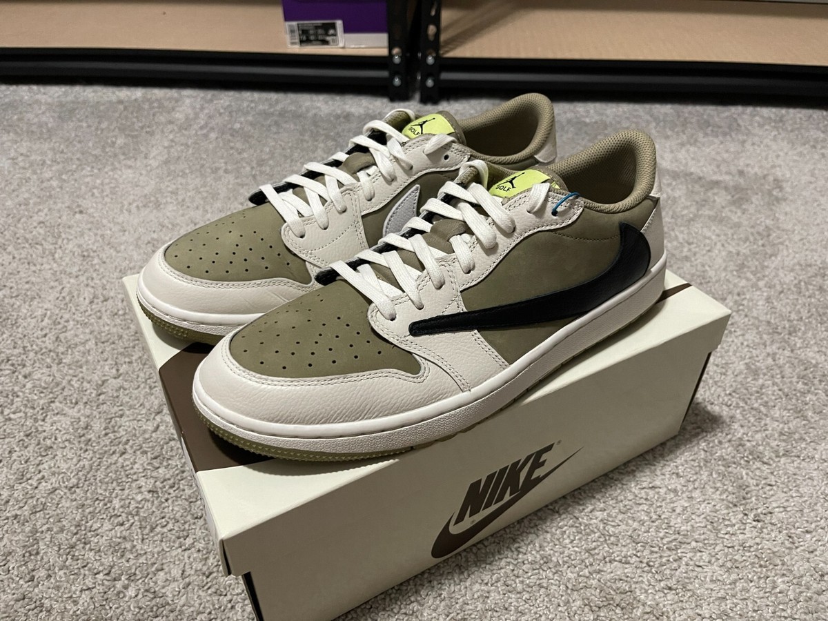 Nike JD1 Low OG Travis Scott Golf Natural Olive FZ3124 200 Nike JD1 Low OG Travis Scott Golf Natural Olive FZ3124 200