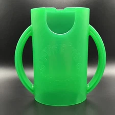 Genuine Flipping Holder 2-in-1 Food / Juice Pouch Holder BPA Free - Green