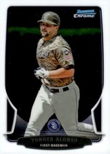 2013 Bowman Chrome #22 Yonder Alonso San Diego Padres