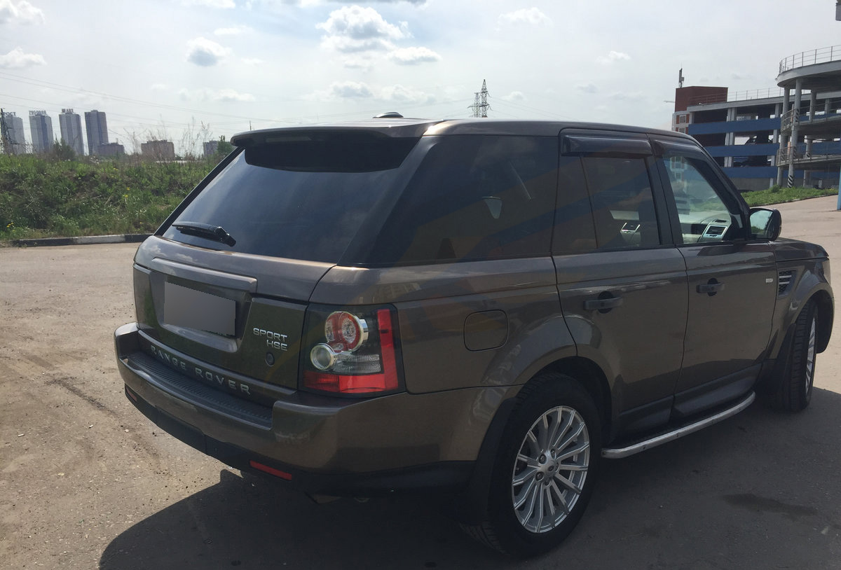 LAND ROVER RANGE SPORT 5doors 20052012 2pc wind deflectors HEKO