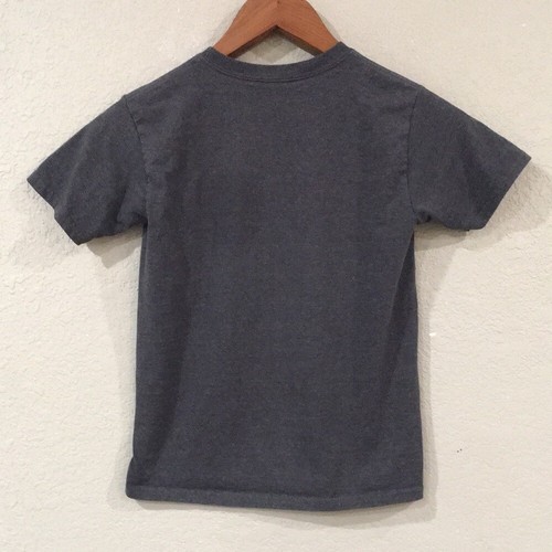 Fruit of the Loom Boys Sz M 8 Shirt Gray Short Sleeve No Print Jersey Neutral - Picture 2 of 7