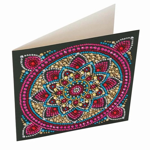 Crystal Art Card Kit Mandala Diamond Painting 7"X7" eBay