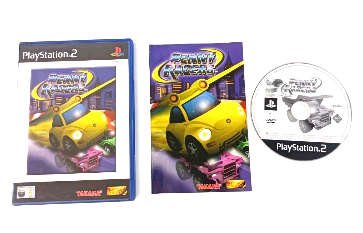 Penny Racers PS2 PlayStation 2 Complete With Manual PAL