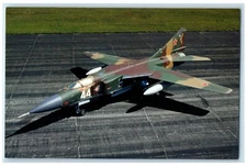 c1960's Mikoyan Gurevich Mig Flogger Aircraft Soviet Union Air Force Postcard