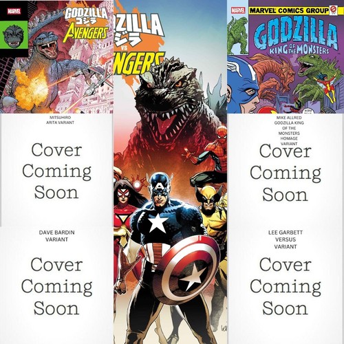 GODZILLA VS. AVENGERS #1 Pick A COVER/SET/RATIO (PRE-SALE 07/02/2025)