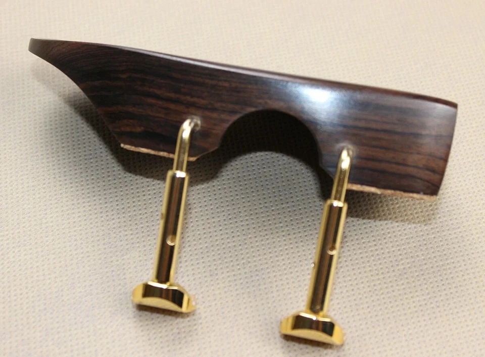 1PCS NEW Natural Color EBONY Viola CHINREST Ear shape chin rest - Image 2 of 4