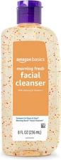 Amazon Brand - Solimo Morning Fresh Facial Cleanser with Ginseng and Vitamin C, 