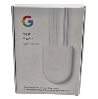 Google Nest Power Connector - C-Wire Substitute-Compatible with Nest thermostats