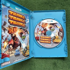 Tank! Tank! Tank! (Nintendo Wii U, 2012) Complete In Box, Tested
