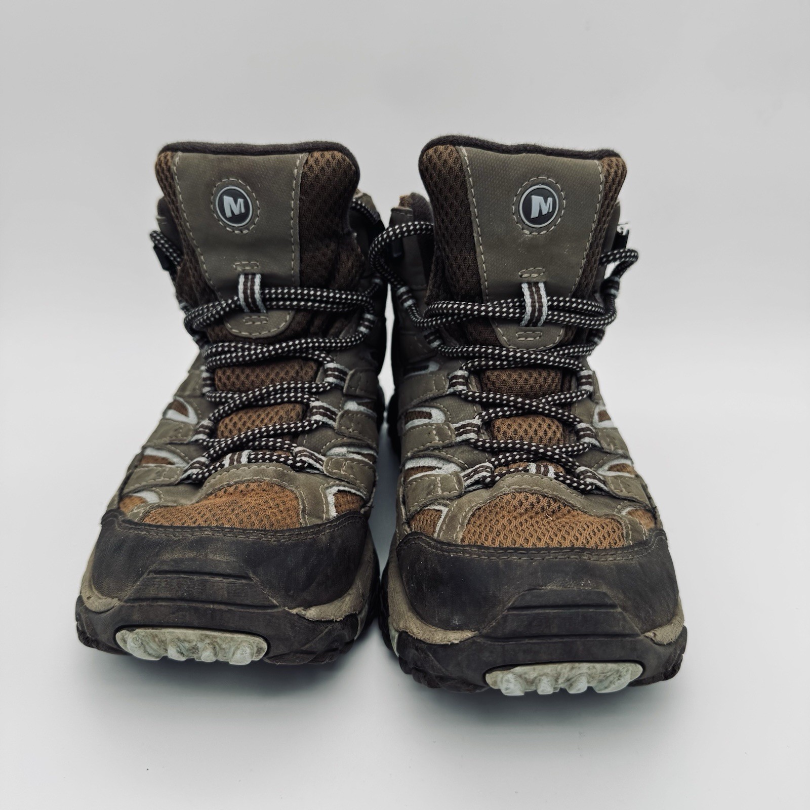 Stivali da trekking Merrell Moab 2 Mid donna 8 5 GTX Gore Tex marrone blu J99796