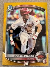 2025 Bowman Draft - Chrome College Variation Charles Davalan #BDC 