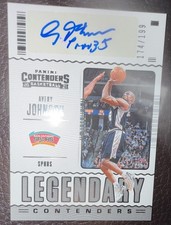 2020-21 Panini Contenders - Legendary Contenders Autographs Avery Johnson/199 AU