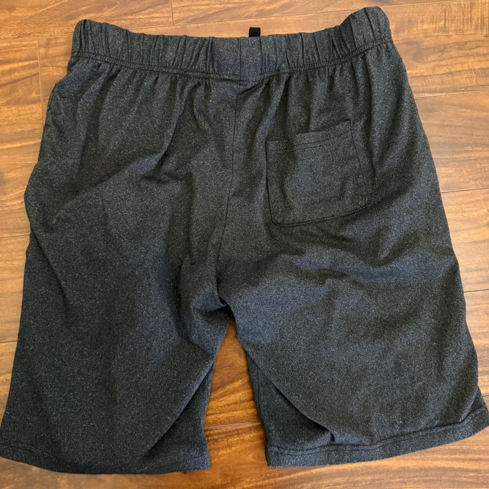 True Religion Men Athletic Shorts Black Heather Drawstring Waist Size M 32/34 thumbnail 6