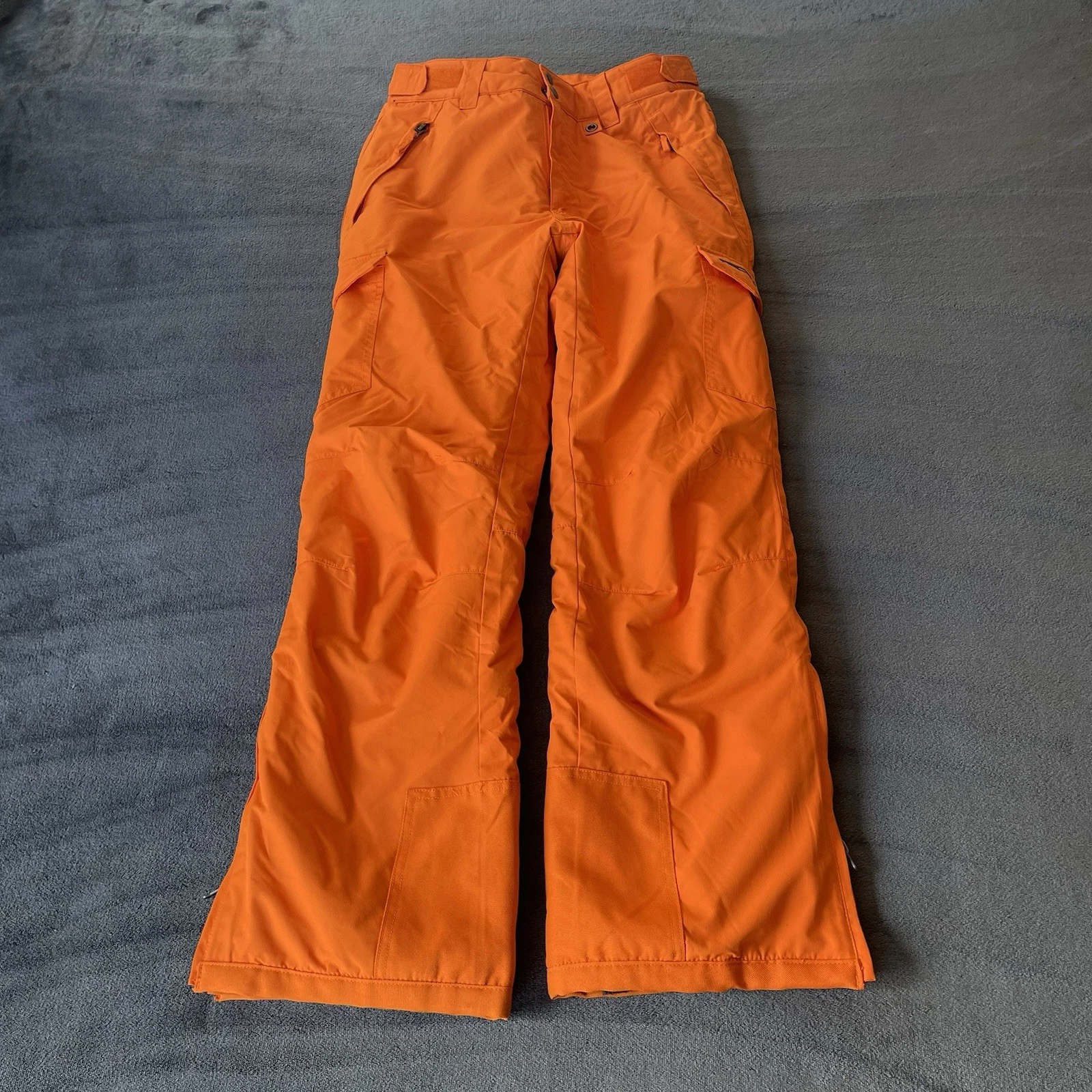 Arctix Men’s Insulated Orange 3K Winter Cargo Snow Pants Size Small