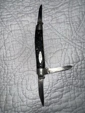Vintage Kabar 3 Blade Pocket Knife Used Made In USA