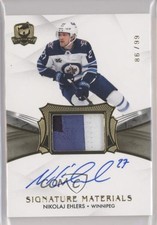 2020-21 Upper Deck The Cup Signature Materials 86/99 Nikolaj Ehlers Auto 0g27