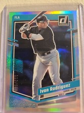 2023 Panini Donruss - Ivan Rodriguez #225 Career Stat Line 112 /500
