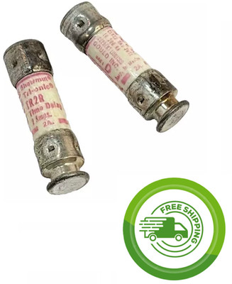 (2x) 2A - 250VAC / DC - Time Delay Current Limiting Fuse  Gould Shawmut TR2R