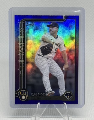 2025 Topps Series 2 - NESTOR CORTES #604 /250 - Purple Holo
