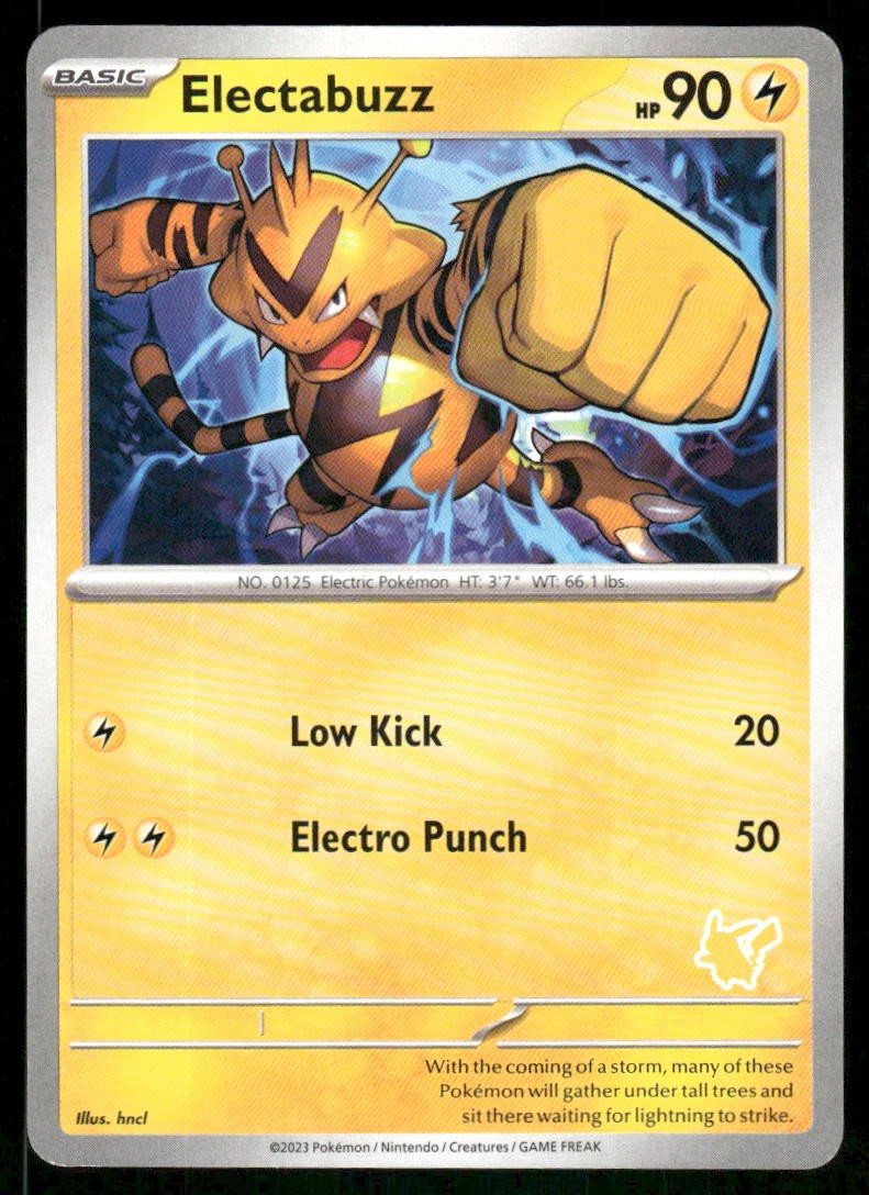 Electabuzz Unconfirmed My First Battle Pokemon Near Mint