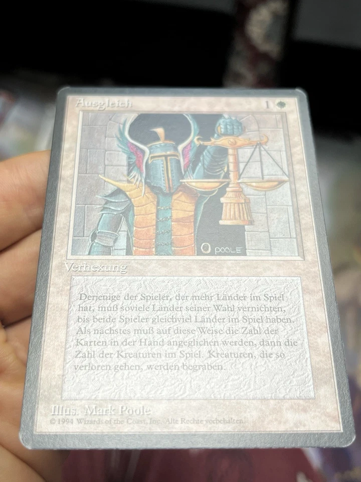 German FBB • Balance • Unplayed / Mostly Clean • Mtg (1842) - Image 2 of 4