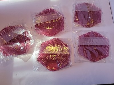 Red Spiced Apple Scented Urinal Screen  ( 10 Per Box 2 Per Pack) USA Made 