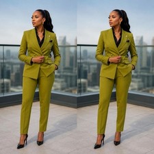Formal Women Suits Business Office Party Wear Ladies Outfit Blazers 2 Pieces