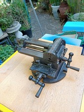 Vicro kuei Sliding Cross Vice 150mm Pillar Drill Press Milling Machine Tool Used