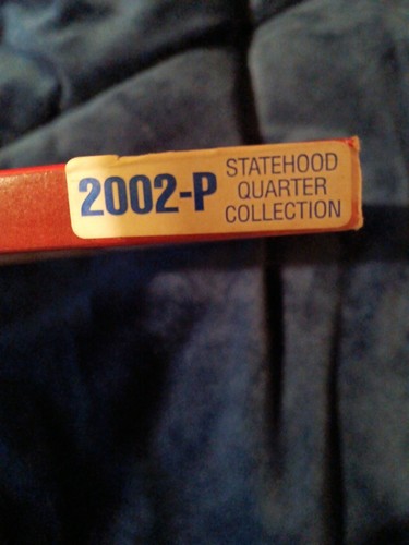 2002 P Statehood Quarter Collection 5 Coin BU Uncirculated Mint Set W/ Box COA - Picture 8 of 9