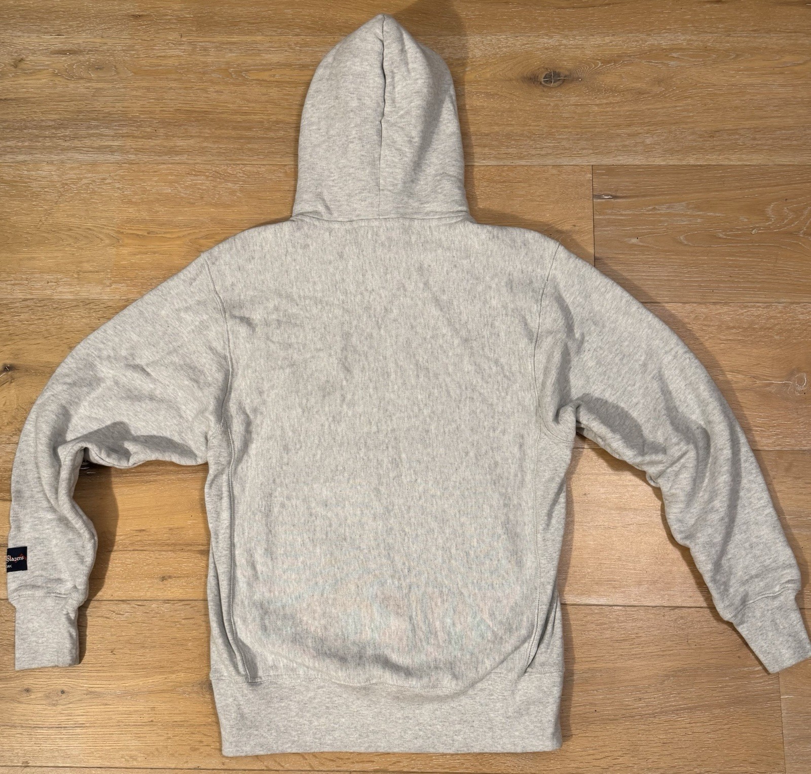 FILA NBA Chicago Bulls Rowing Blazers x NBA Felpa con Cappuccio Grigio Small 100% Cotone Portogallo