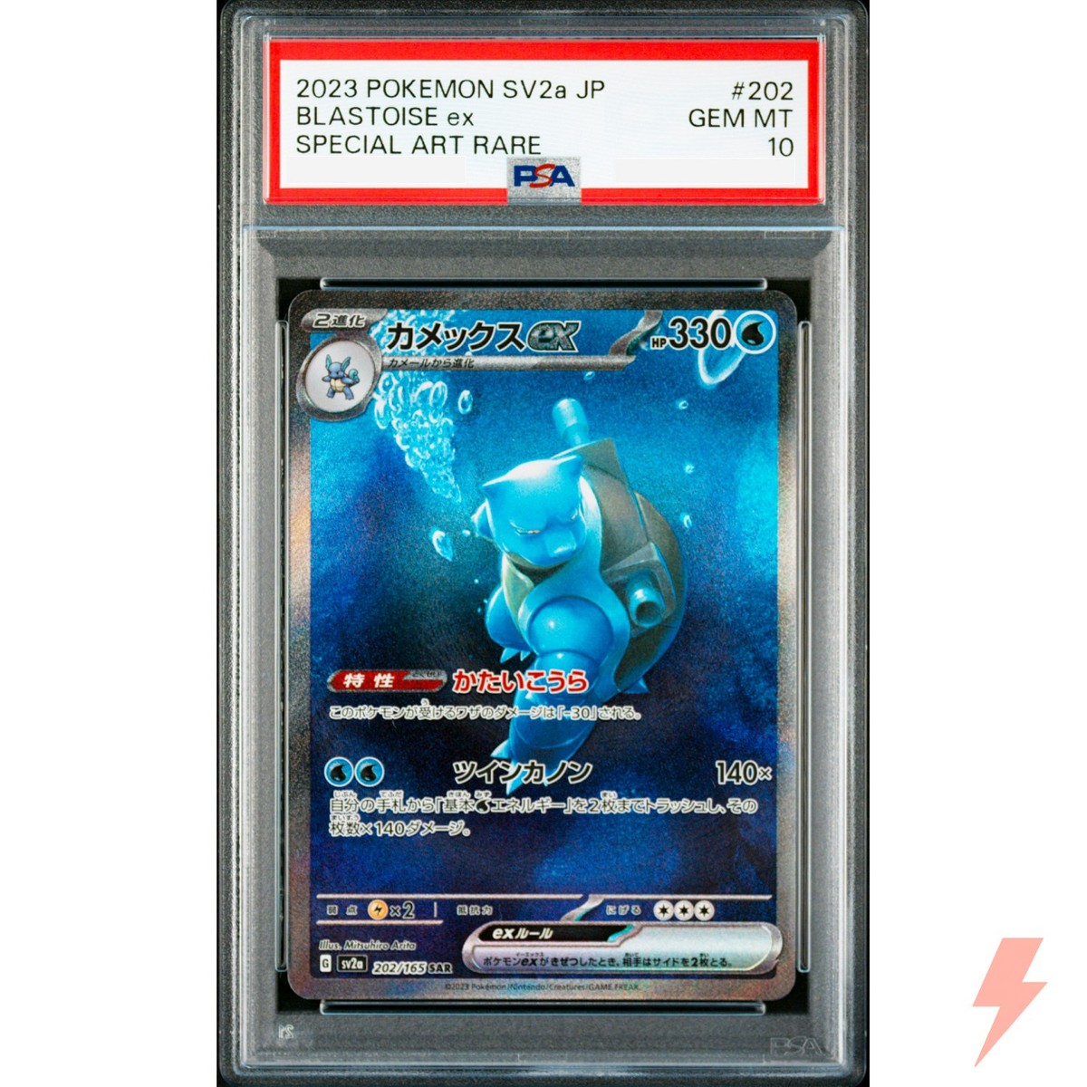 ゼニガメ カメール AR 各10枚 Squirtle Wartortle SET 2 TAG 10 GEM