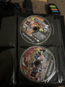 PlayStation 2 PS2 48+ Game Lot With Controllers