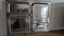 PlanetBox Launch Stainless Bento Box 3 Compar...
