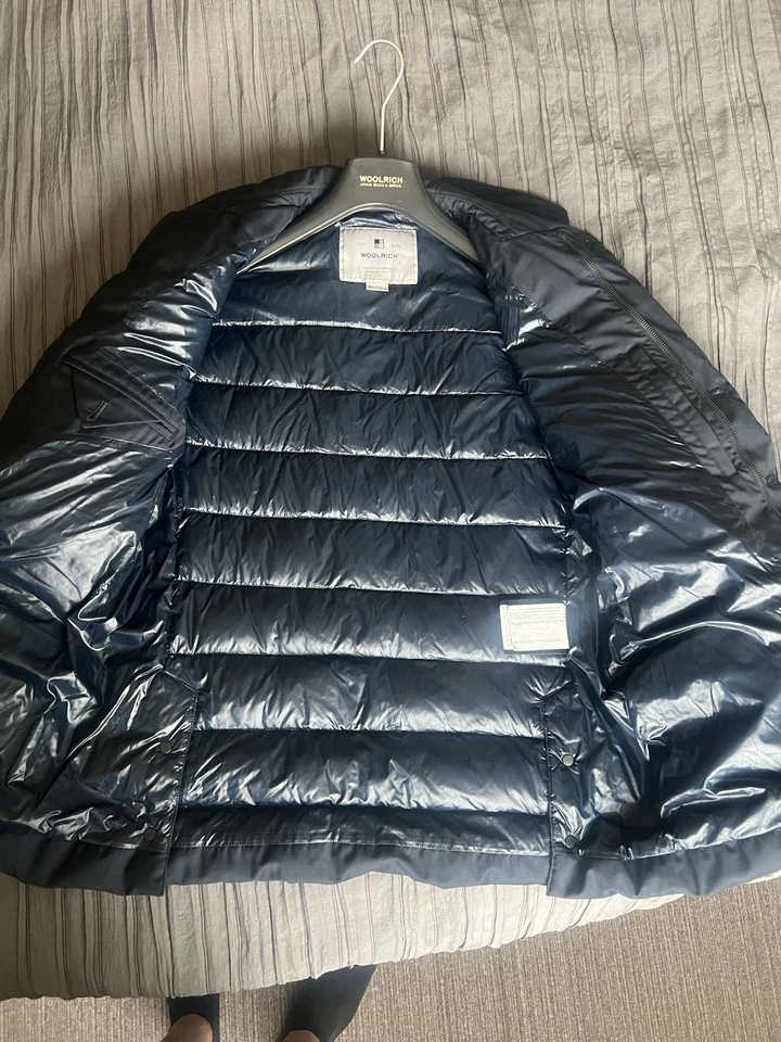 Blazer chaqueta de plumón Woolrich, mediano para hombre  Foto 3 de 4