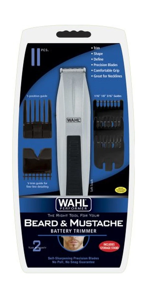 Recortadora de barba y bigote Wahl 5537-506 inalámbrica/a batería envío rápido Foto 3 de 3