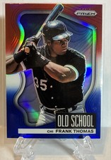 2022 Panini Prizm - Old School Frank Thomas #OS-3 Red White & Blue Prizm