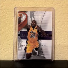 2003-04 Upper Deck UD Glass Shaquille O'Neal #25 Los Angeles Lakers Basketball