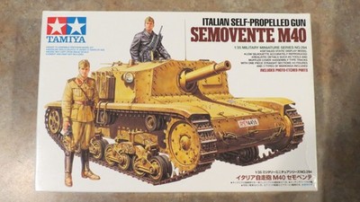 Tamiya 1/35 Semovente M40 Italian Self-Propelled Gun