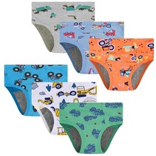 Boys Training Toddler Underwear Truck Potty Briefs For Boys Size 3