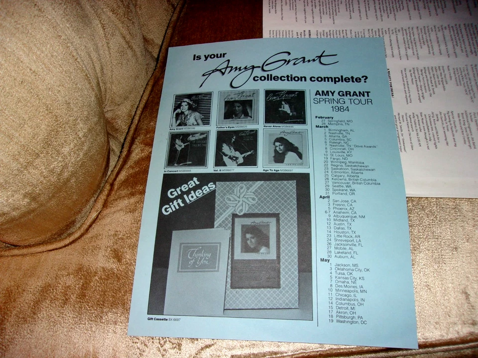 AMY GRANT - A Christmas Album, 1983 LP, A&M Records     EXCELLENT — 第 4/4 张图片