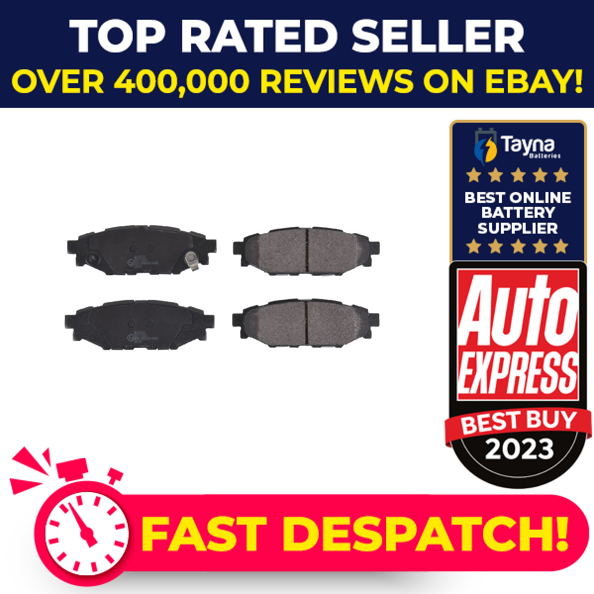 Brake Pads Set Rear 116274 Febi 26696AG000 26696AG010 26696AG030 26696AG031 New