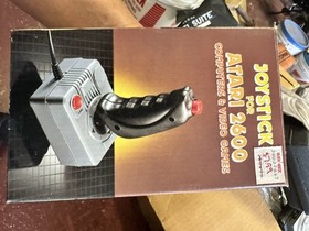 Atari 2600 Video Game Console Black RF Connectivity Box Plays Hundreds of Games