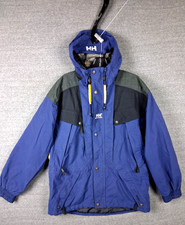 Helly Hansen Mens Jacket Small Blue Black Par...