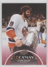 2021-22 Upper Deck Series 2 UD Canvas Retired Stars Clark Gillies #C249 HOF 0w0l
