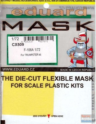 EDUCX509 1:72 Eduard Mask - F-106A Delta Dart (TRP kit)