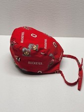 Ohio State Buckeyes Packed Skull/Chemo Surgical Scrub Hat/Cap